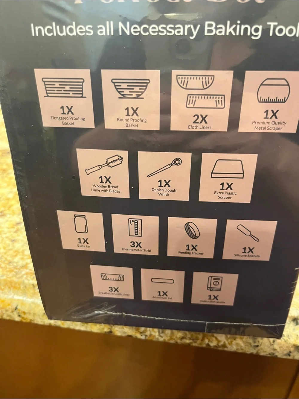 Complete Sourdough Baking Kit by Abioto 19 Pieces Included See Pictures